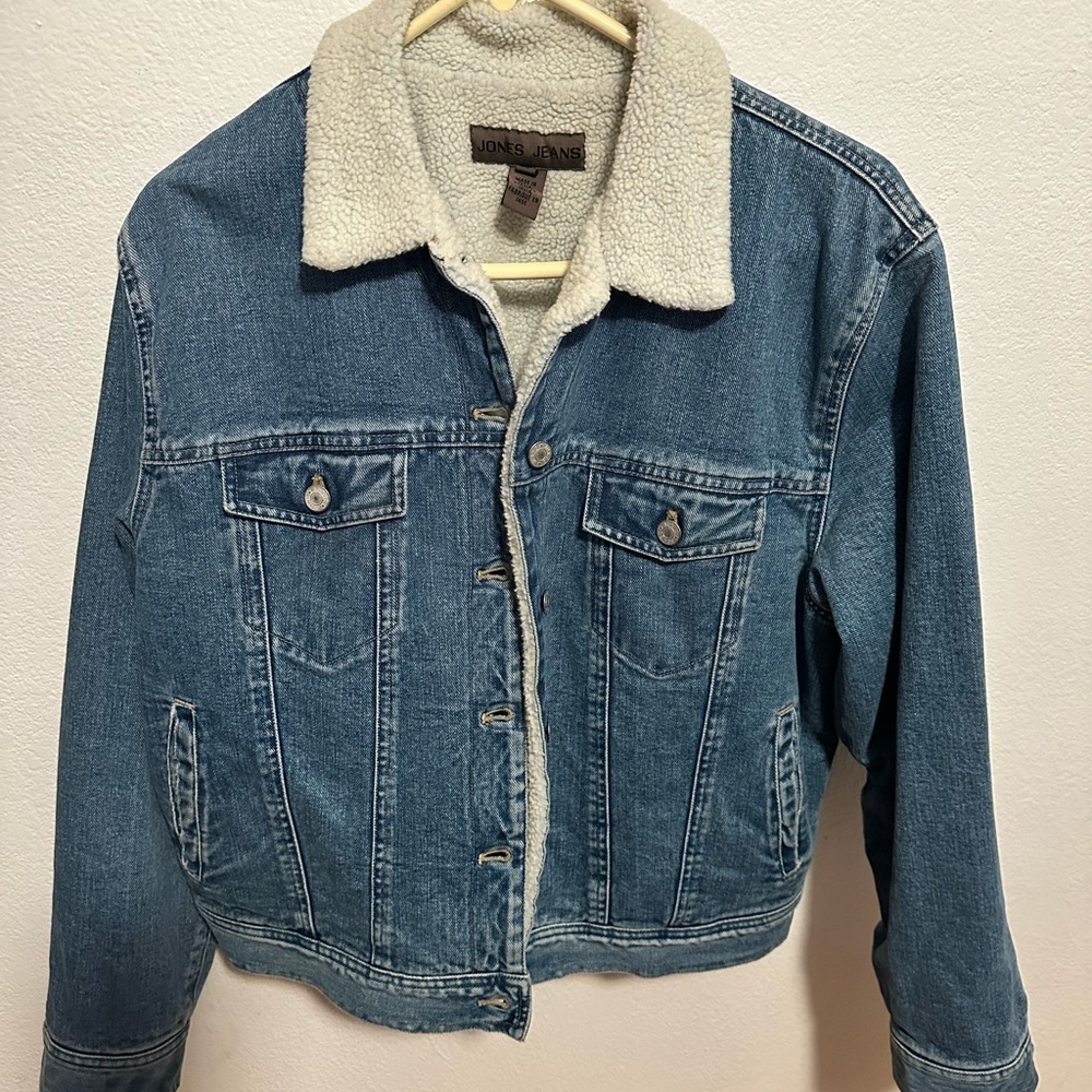 Sherpa lined insulated Jean jacket